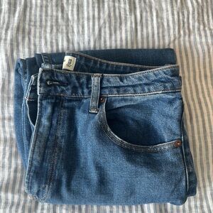 Abercrombie & Fitch High Rise Curve Love Mom Jean 30/10